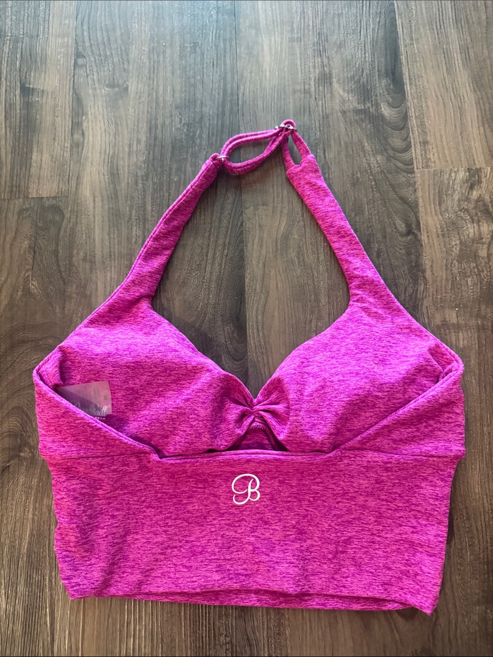 Women Intimates - Pink Halter Top - Picture 2 of 2